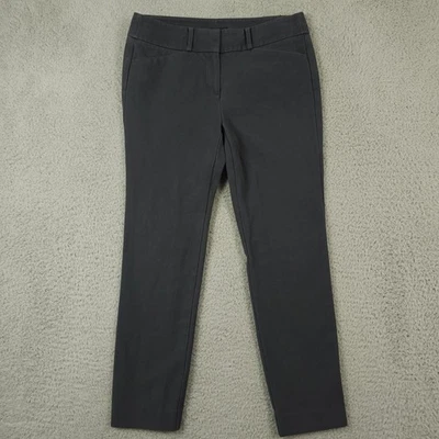 Pantalones Ann Taylor LOFT para mujer 2P gris Marissa ajustados elásticos tiro medio informales Foto 1 de 4
