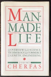 MAN MADE LIFE by Jeremy Cherfas, Very good hardcover - Foto 1 di 8