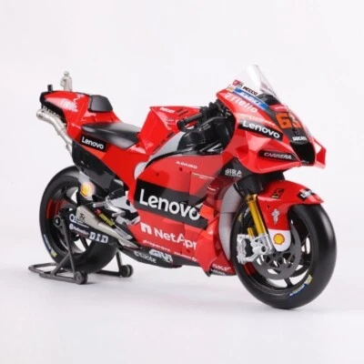 Maisto 1:6 2022 GP Desmosedici #63 Racing Model Toy Diecast Metal Motorcycle - Image 1 of 3