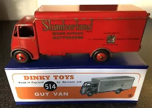 Dinky Supertoys Original 514 Guy Van “Slumberland” Plus Caja Nueva - Gran Valor - Imagen 1 de 17