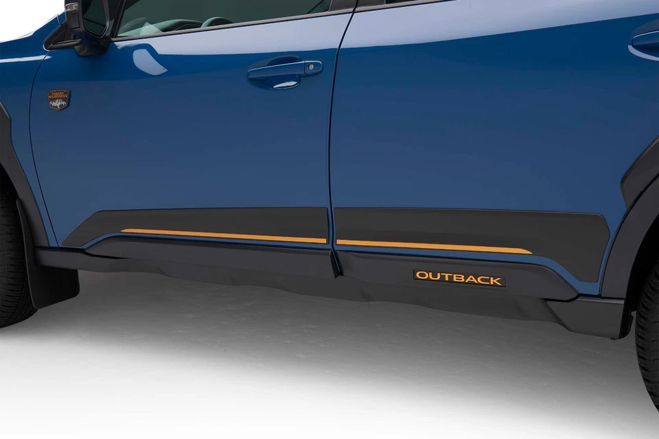 Revestimiento de puerta lateral Subaru Outback Wilderness 2022-2025 J101SAN960 acento de cobre Foto 1 de 1