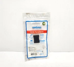MANHATTAN HDMI Peripheral Adapter AF-AF Coupler (Straight Connection) NEW - Picture 1 of 1
