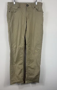 Volcom jeans men's green Solver modern straight leg slim low rise Size 32 - Picture 1 of 12