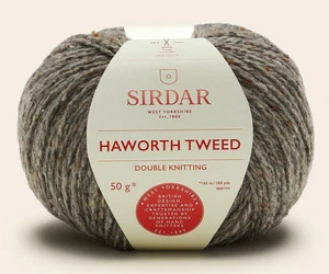 Sirdar Haworth Tweed Double Knitting Wool Yarn 50g - 913 Millstone Grey - Picture 1 of 1