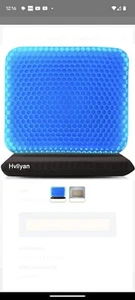 Gel Seat Cushion for Long Sitting Thick & Extra Large Gel Cushion For Hip Pain - Picture 1 of 7
