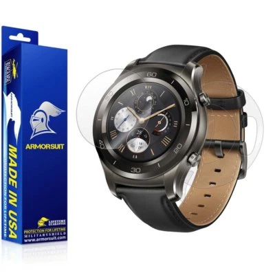 ArmorSuit Huawei Watch 2 Classic Screen Protector + Clear Full Body Back USA - Image 1 of 4