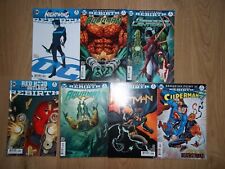 lot of Dc Rebirth Comics 2016/17 Aquaman Red Hood Batman Nightwing