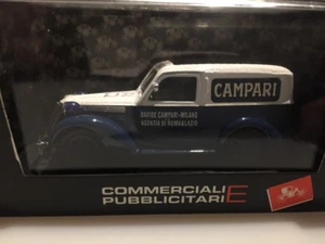 BRUMM 1:43 Fiat 1100E Furgone Campari Roma 1952 R245 - Zdjęcie 1 z 1