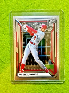 Shohei Ohtani VIP SILVER CHROME ANGELS CARD 2019 Panini The National VIP DODGERS - Picture 1 of 24