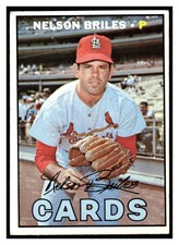 1967 Topps   Nelson Briles  St. Louis Cardinals #404