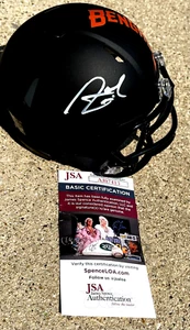 ANDREI IOSIVAS Bengals FIRMATO Mini Casco JSA COA CINCINNATI - Foto 1 di 4