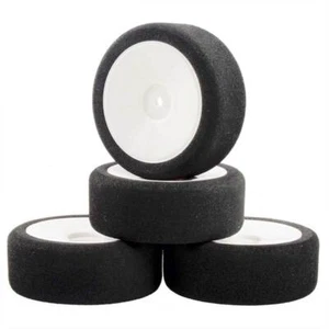 1/10 Onroad Rc Car Wheels Foam Racing Tires For Tamiya tt01 tt02 RS4 FW06 HSP D4 - Picture 1 of 17