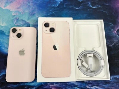 Apple iPhone 13 Mini A2481 128GB Factory Unlocked 100% Battery Excellent In-Box - Image 1 of 4