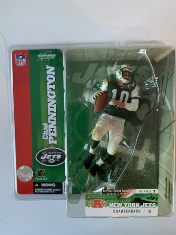 McFARLANE SPORTSPICKS NFLS SERIES 7 CHAD PENNINGTON QB NY JETS GREEN VARIANT Cover