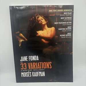 Jane Fonda 33 Variationen Script Book Moises Kaufman Play Script Grenier Rare - Bild 1 von 5