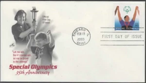 US Scott #3771 Unaddressed First Day Cover, "Special Olympics". - Picture 1 of 1