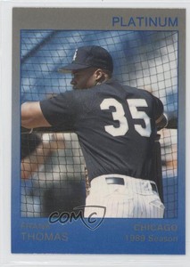 1991 Star Platinum /1000 Frank Thomas #104 HOF