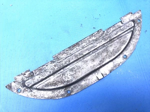 727 CHARGER CORONET CUDA GTX CHALLENGER TRANSMISSION DUST SHIELD COVER 383 440 - Picture 1 of 10