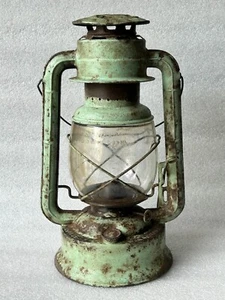 OLD VINTAGE DIETZ NO.2 NEW YARK U.S.A KEROSENE LAMP/LANTERN D-LITE LOC-NOB GLOBE - Picture 1 of 19