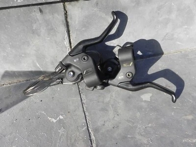 NOS Shimano Deore DX 7 speed Rapidfire with cables ST-M071 - Image 1 of 2