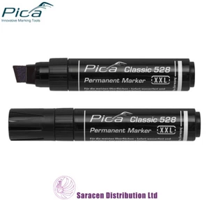 BOLÍGRAFO MARCADOR PERMANENTE PICA CLASSIC XXL, PUNTA CINCEL NEGRO EXTRA GRANDE - 528 - Imagen 1 de 1