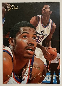 Fleer Flair #225 1995-96 Rasheed Wallace radiocontrol novato  - Imagen 1 de 2