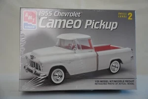 Neu versiegelt AMT 1955 Chevrolet Cameo Pickup Maßstab 1:25 Modellbausatz Chevy Cameo - Bild 1 von 5