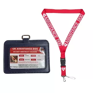 Assistance Dog Card - Service Dog - with Lanyard and Cardholder - Picture 1 of 12