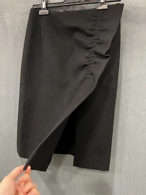 Черная шерстяная юбка LV Louis Vuitton - Изображение 1 из 4