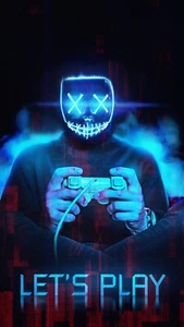 Playstation Gaming Game Quote Children Large Art Framed Canvas Picture 20x30" - Picture 1 of 1