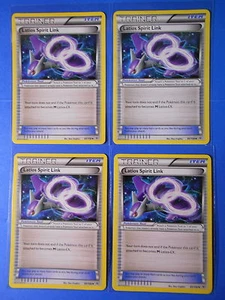 4x Latios Spirit Link 85/108 Pokemon card XY Roaring Skies uncommon NM - Picture 1 of 1