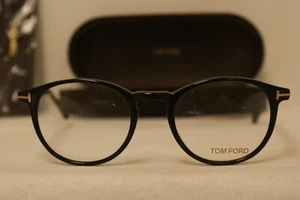 Nuevo Auténtico Tom Ford 5294 Negro 001 48-20-145 W Estuche Original! - Imagen 1 de 6