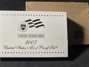 2007 United States Clad Proof Set & Uncirculated Set 👇Please Read Below👇 - Picture 1 of 23