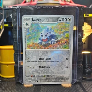 Lairon Twilight Masquerade Holo Pokémon Inverso TCG 121/167 Escarlata y Violeta - Imagen 1 de 6