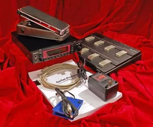 Complete System! SONY HR-GP5 Guitar Effects Processor & HR-RC5 Remote Pedals - Picture 1 of 1