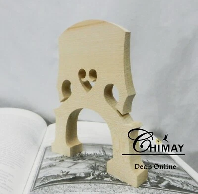 PUENTE CONTRABAJO HECHO A MANO ARCE, ESTILO FRANCÉS - TAMAÑO 1/2 (SIN CORTAR) VENDEDOR DE EE. UU. Foto 1 de 3