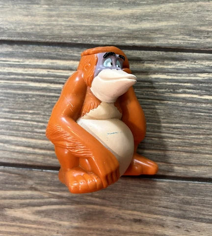 VTG 1997 King Louie Orangutan Ape 3" McDonald's Action Figure Disney Jungle Book Cover