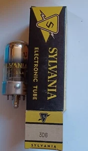 3D6 NOS vacuum tube Sylvania (1299) 4.5 watt beam-power - Picture 1 of 1