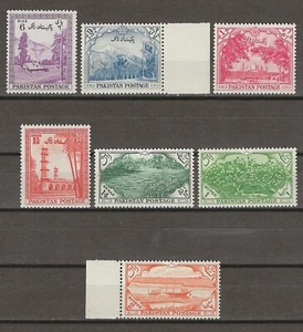 Pakistan 1954 SG 65/71 MNH - Bild 1 von 2