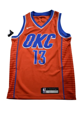 Nike Youth Boys NBA Paul George Oklahoma City Thunder Swingman Jersey NWT S Cover