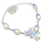 Milky Opalite Gemstone Handmade 925 Sterling Silver Jewelry Necklace Size 18"