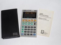 VINTAGE 1986 MEDICAL ELECTRONIC CALCULATOR CUSTOMIZED FOR BABY FORMULA! W/CASE