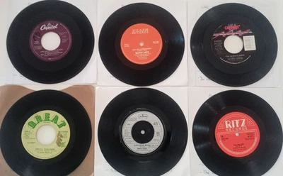 Lote Discos Singles Vinyl 7 " Años 80 UK, USA (I) - Imagen 1 de 3