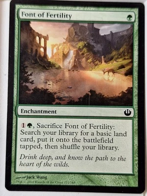 Font of Fertility - Journey into Nyx - Magic the Gathering MTG Nice! - Image 1 of 3