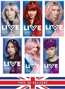 Schwarzkopf Live Hair Dye Vibrancy Serum - !!! FREE UK DELIVERY !!! - Picture 1 of 49