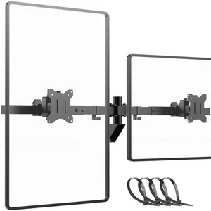 Dual Monitor Wall Mount for 24-38-inch - Ultrawide Dual Wall Mount Monitor Ar... - Afbeelding 1 van 8