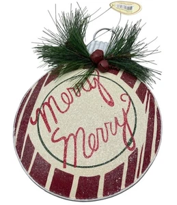 tii collezione addobbo natalizio decorazione porta lampadina da appendere Merry Merry LEGGI NUOVO - Foto 1 di 3
