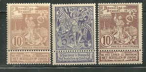 BELGIUM 79-81 MNH SAINT MICHAEL AND SATAN SCV 10.00 - Imagen 1 de 1