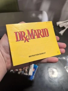 Vintage Nintendo NES Dr Mario nur Bedienungsanleitung Booklet - Bild 1 von 3