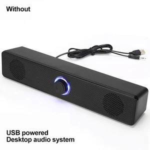 Enjoy Easy and Convenient Connectivity with Our USB Powered PC Bar Speaker - Picture 1 of 7
